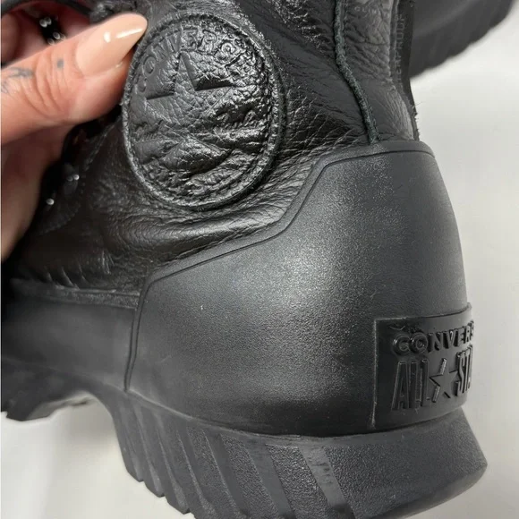 Leather Converse All Star Weatherproof High-Tops Boots Sneakers Unisex - Picture 6 of 16